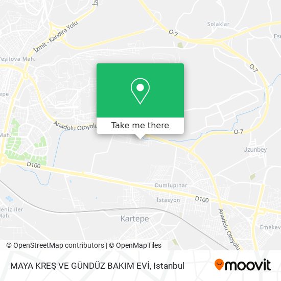 MAYA KREŞ VE GÜNDÜZ BAKIM EVİ map