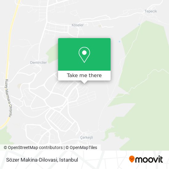Sözer Makina-Dilovasi map