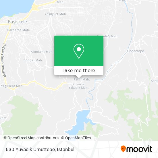630 Yuvacık Umuttepe map