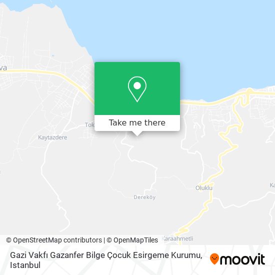 Gazi Vakfı Gazanfer Bilge Çocuk Esirgeme Kurumu map