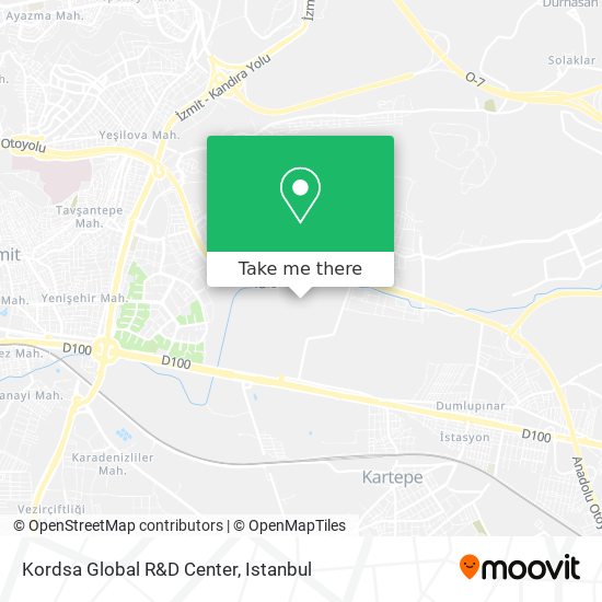 Kordsa Global R&D Center map