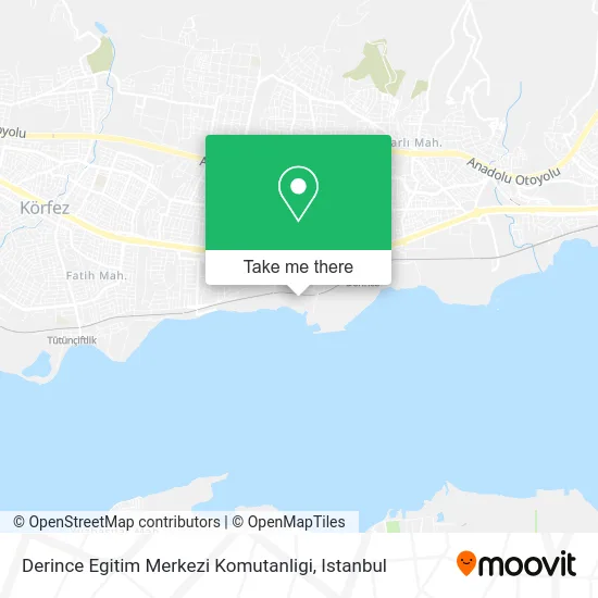 Derince Egitim Merkezi Komutanligi map