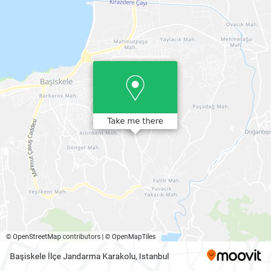 Başiskele İlçe Jandarma Karakolu map