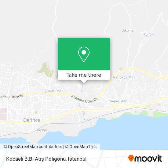 Kocaeli B.B. Atış Poligonu map
