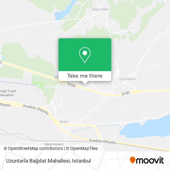Uzuntarla Bağdat Mahallesi map
