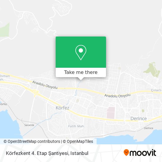 Körfezkent 4. Etap Şantiyesi map