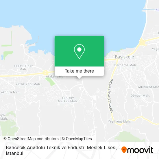 Bahcecik Anadolu Teknik ve Endustri Meslek Lisesi map