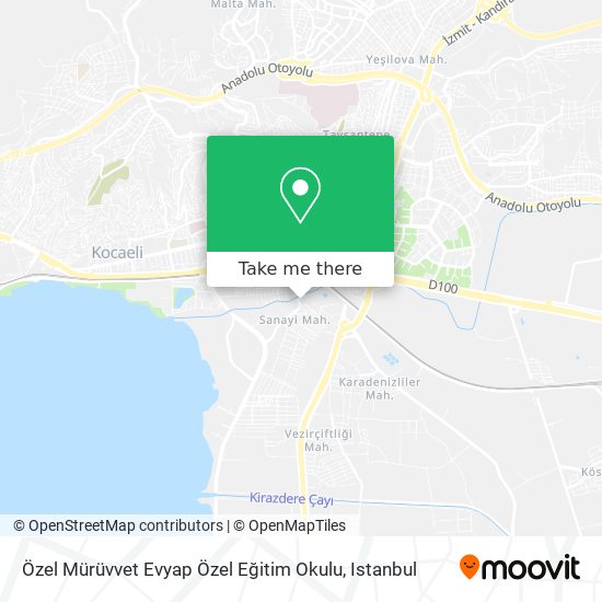 Özel Mürüvvet Evyap Özel Eğitim Okulu map
