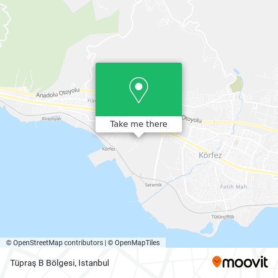 Tüpraş B Bölgesi map