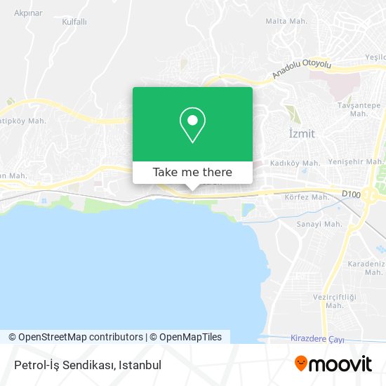 Petrol-İş Sendikası map