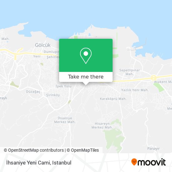 İhsaniye Yeni Cami map