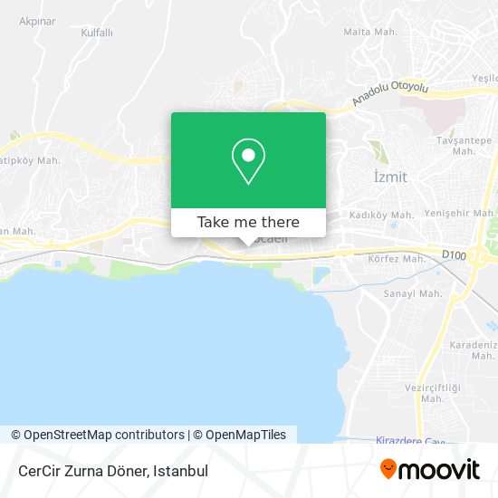 CerCir Zurna Döner map