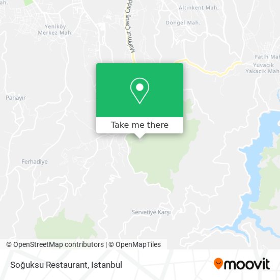 Soğuksu Restaurant map