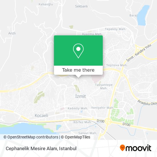 Cephanelik Mesire Alanı map