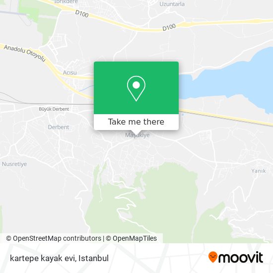 how to get to kartepe kayak evi in kocaeli merkezi by bus or cable car