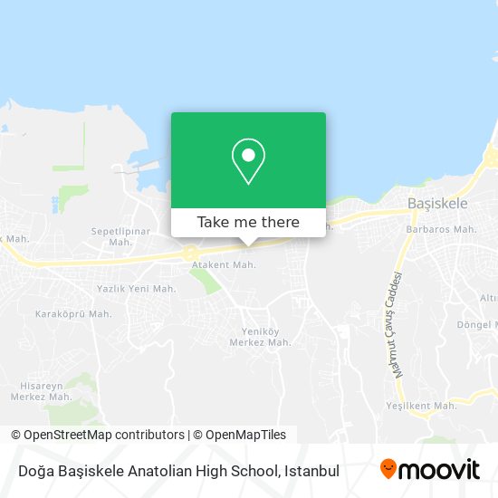 Doğa Başiskele Anatolian High School map