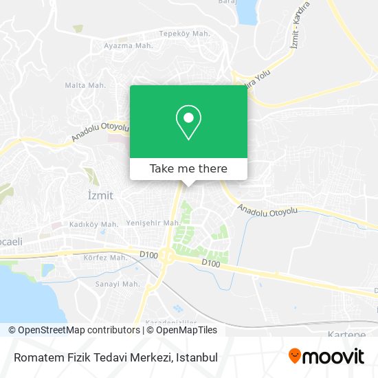 Romatem Fizik Tedavi Merkezi map