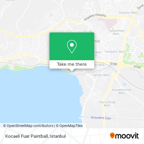 Kocaeli Fuar Paintball map