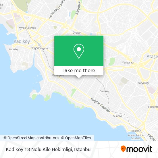 Kadıköy 13 Nolu Aile Hekimliği map