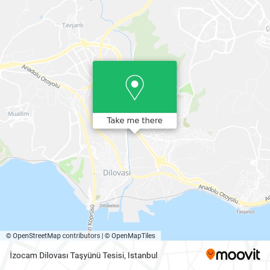 İzocam Dilovası Taşyünü Tesisi map