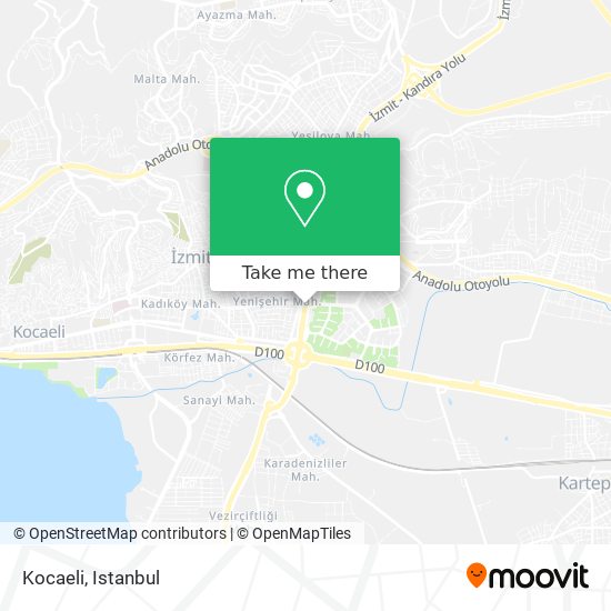 Kocaeli map