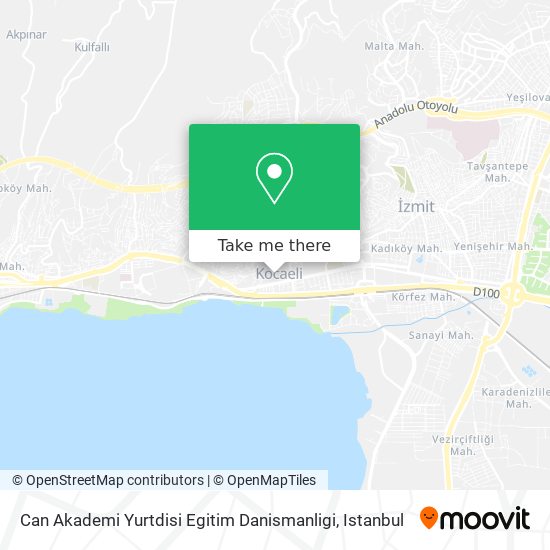 Can Akademi Yurtdisi Egitim Danismanligi map