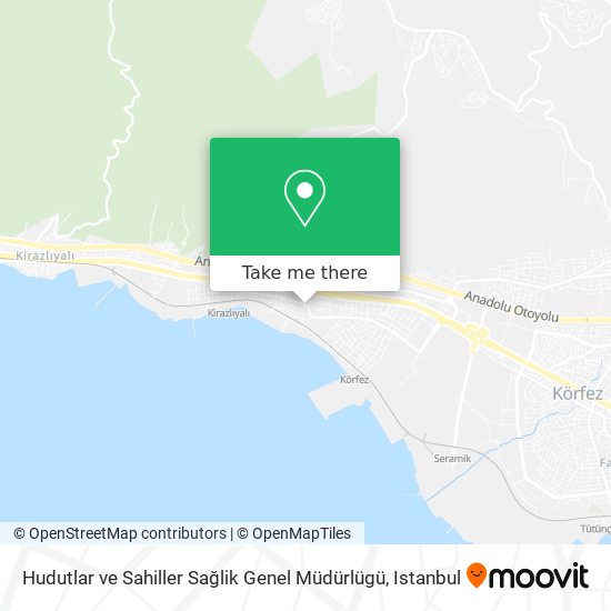 Hudutlar ve Sahiller Sağlik Genel Müdürlügü map