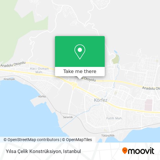 Yılsa Çelik Konstrüksiyon map