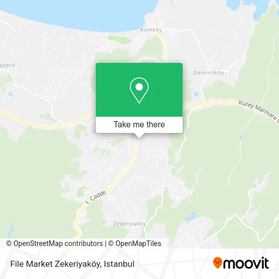 File Market Zekeriyaköy map