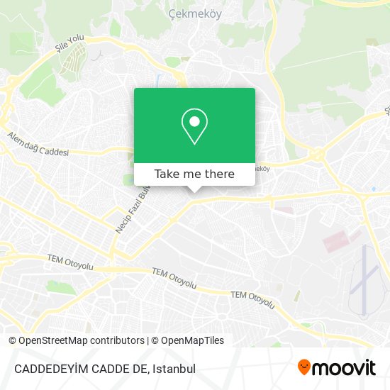 CADDEDEYİM CADDE DE map