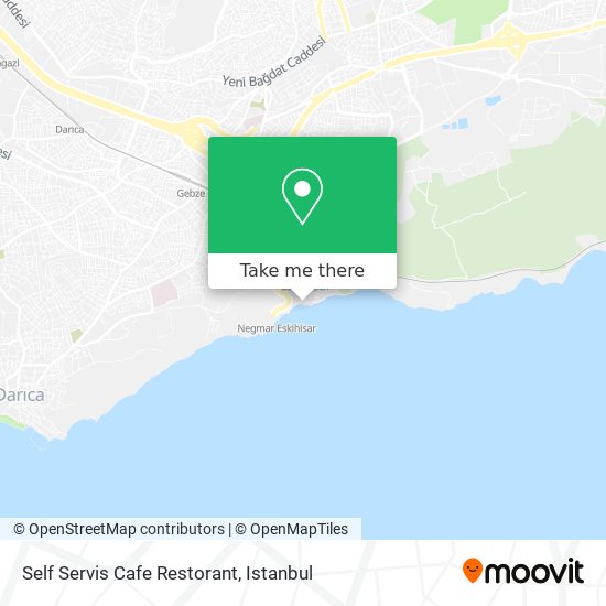 Self Servis Cafe Restorant map