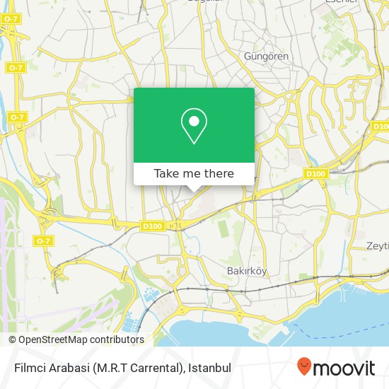 Filmci Arabasi (M.R.T Carrental) map