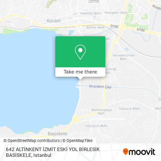 642 ALTİNKENT İZMİT ESKİ YOL BİRLESİK BASİSKELE map