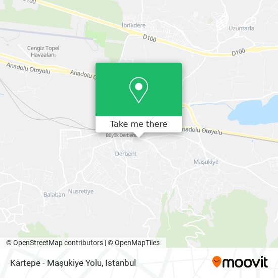 Kartepe - Maşukiye Yolu map