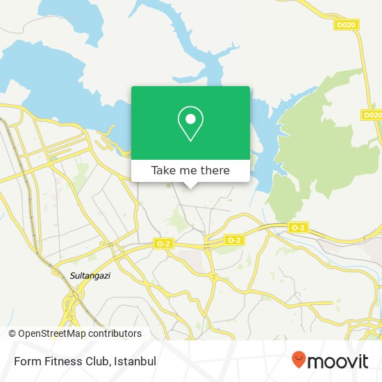 Form Fitness Club map