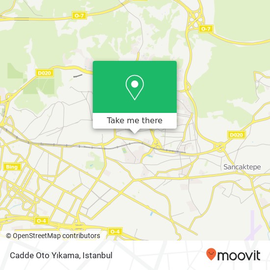 Cadde Oto Yıkama map