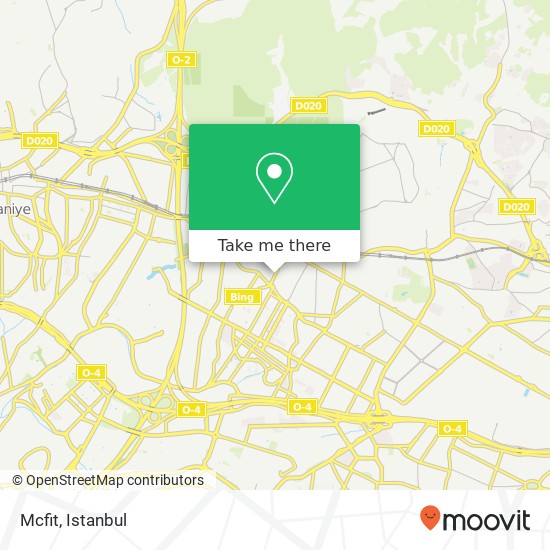 Mcfit map