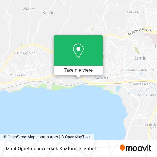 how to get to izmit ogretmenevi erkek kuaforu in kocaeli merkezi by bus or cable car