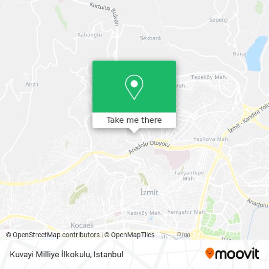 Kuvayi Milliye İlkokulu map