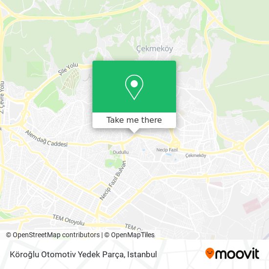 Köroğlu Otomotiv Yedek Parça map