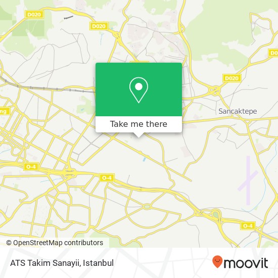 ATS Takim Sanayii map