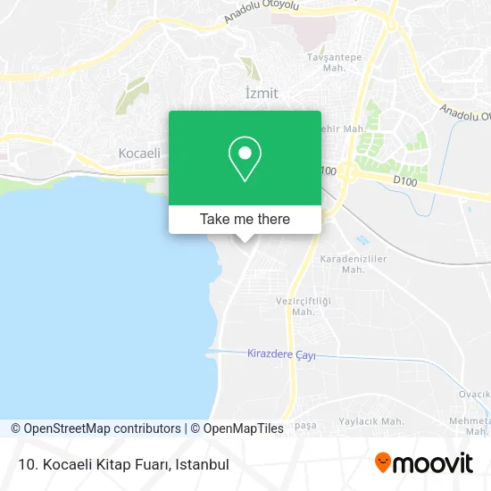 10. Kocaeli Kitap Fuarı map