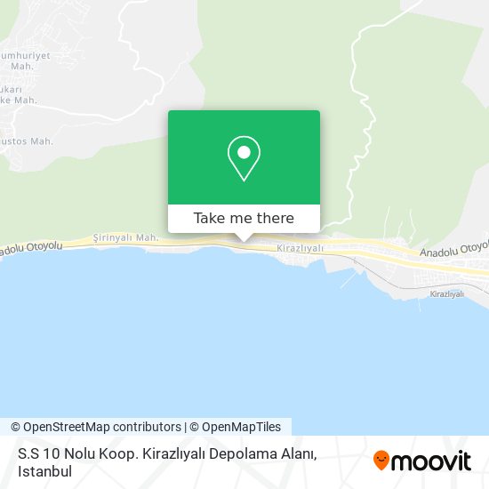 S.S 10 Nolu Koop. Kirazlıyalı Depolama Alanı map