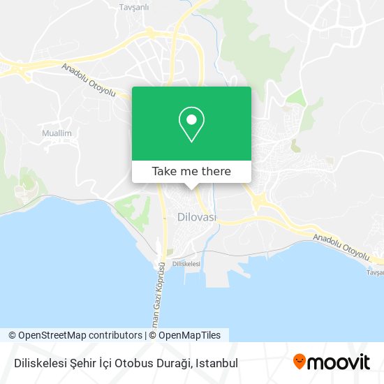 Diliskelesi Şehir İçi Otobus Duraği map