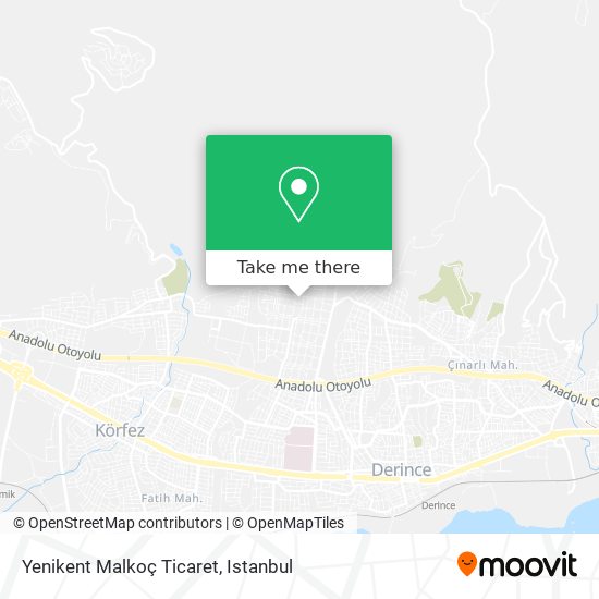 Yenikent Malkoç Ticaret map