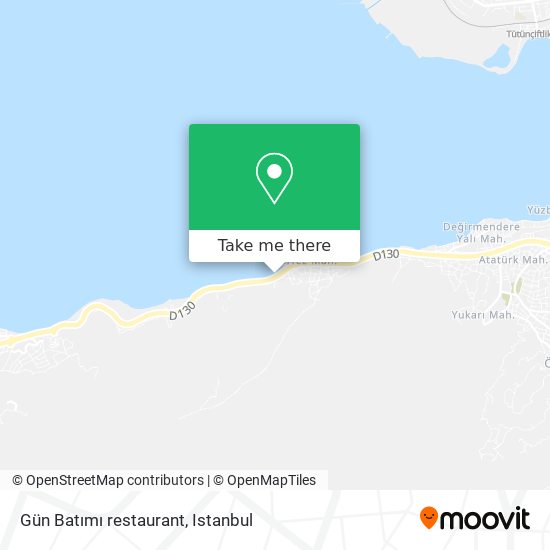 Gün Batımı restaurant map