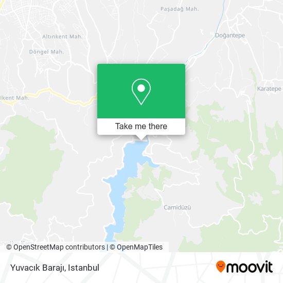 Yuvacık Barajı map