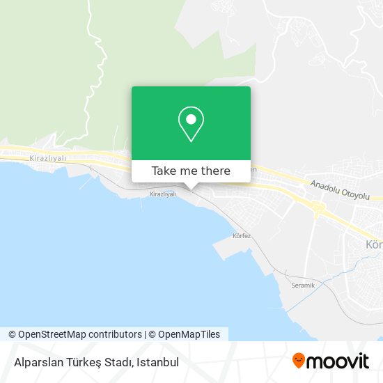 Alparslan Türkeş Stadı map