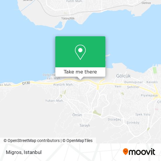 Migros map