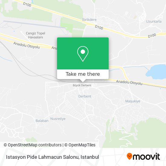 Istasyon Pide Lahmacun Salonu map